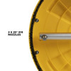 BE Power Equipment Whirl-A-Way 14" Surface Cleaner (4000 PSI 180°F)
