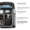 Dometic FreshJet 5 With Heat Pump Built-In Hard Start 15,000 BTU Color Black R32