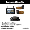 Furrion Vision RV Backup Camera System 5" Monitor, Side Cameras, Rear Sharkfin Camera