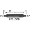 Cherry Bomb Glasspack Steel 2.25 Inch Muffler 87510CB