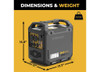 Firman W02081 2000W Portable Inverter Generator w/CO Alert