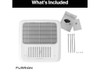 Furrion | Chill Air Distribution Box | For Use With Thermostat | 2024042647 | Electronic | Ducted | White | R32