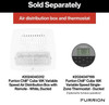Furrion Chill Cube 18,000 BTU Heat Pump | Ducted | Variable Speed | White | FACR18HEDA-PS-AM