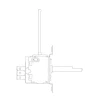 Coleman Mach | 6703-3401 | Ceiling Assembly Thermostat Heat/Cool