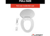 Lippert Flow Max Replacement RV Toilet Seat