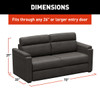 Lippert 2024044231 Sofa Thomas Payne Heritage Series Clickback Sleeper