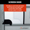 Lippert RV Entry Door Polar White 72x30in Right Hinge 20-1143