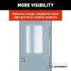 Lippert RV Entry Door Polar White 72x30in Right Hinge 20-1143