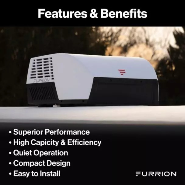 Furrion | Chill Cube RV Air Conditioner | 2024039637 | 18,000 BTU | Non-Ducted | White