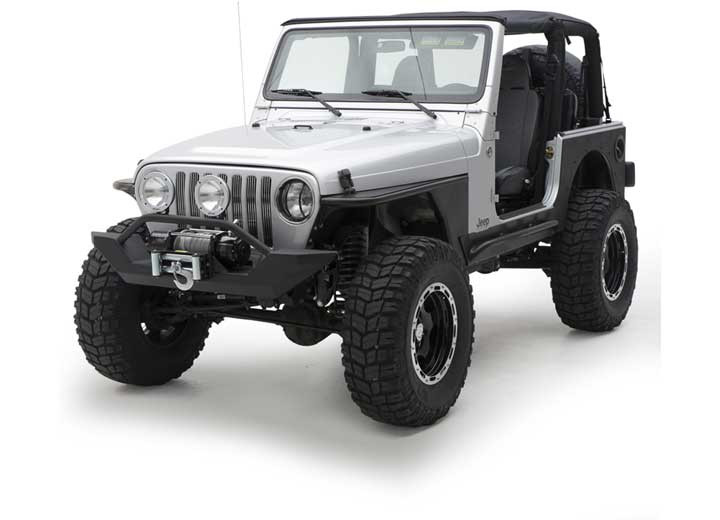 XRC Rear Corner Guards - Black Textured (76874) - Exterior Truck Parts