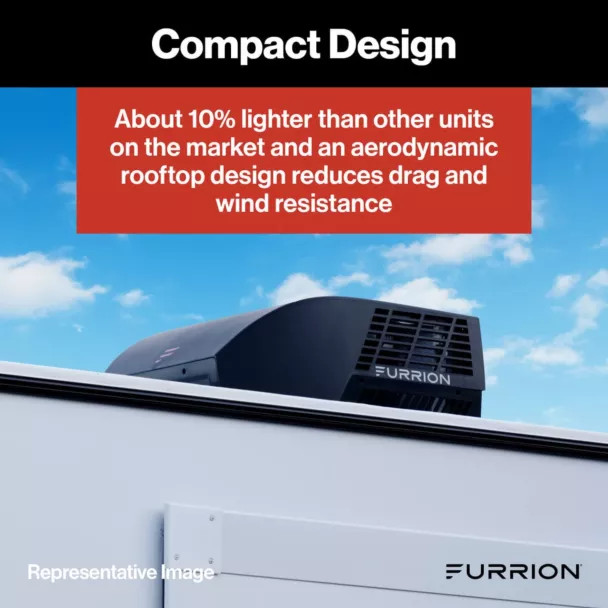 Furrion | Chill Cube RV Air Conditioner R32 | 2024039631 | 18,000 BTU | Non-Ducted | Black