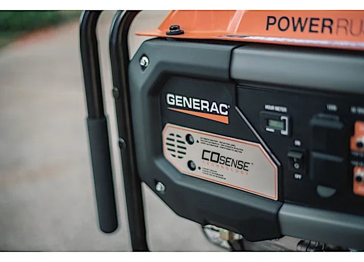 Generac GP 7683 Portable Generator 54.2/27.1 A 120/240 V  Gasoline 6.9 gal Tank Recoil Start