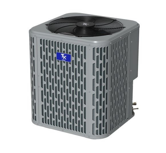 TuttoKool 3 Ton 14.3 SEER2 R-454B 100,000 Btu 80% Afue Dual Fuel System (Upflow, Downflow, Horizontal) Model:THP5036A1000A - TCCM3642CAOH - TGF80M100C5A