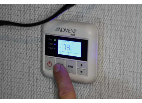 ASA Electronics | Advent Ceiling Assembly w/ Digital Thermostat | ACRDTH25WH | Ducted / Non-Ducted | Flash Freeze | Replaces ACRG15 | R32