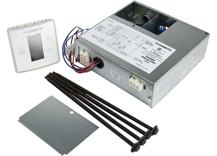 Dometic | CT Single Zone Thermostat with Control Kit | 3316232.700 | White | Single Zone | Cool/Furnace/Heat Strip