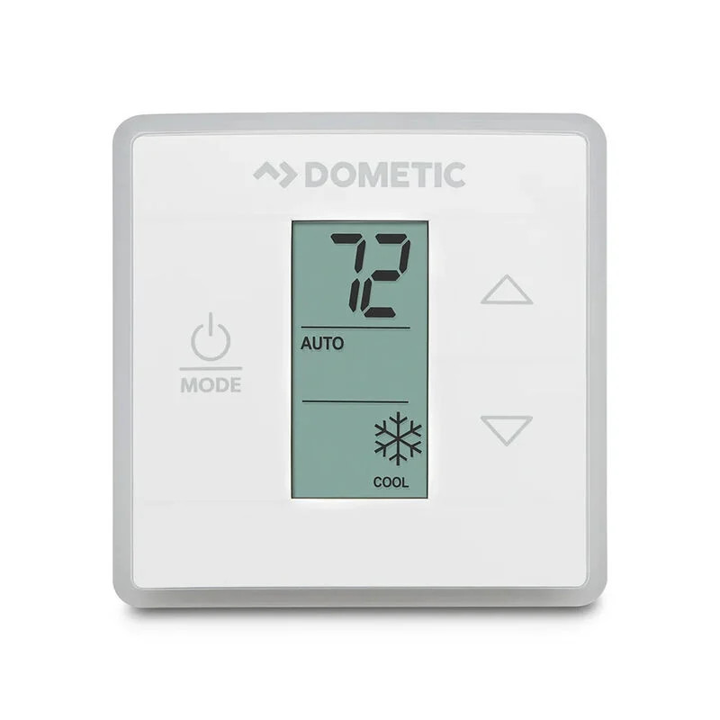 Dometic Capacity Touch Thermostat 3316234.700 with with Control Kit, Cool, Furnace, Heat Pump, White