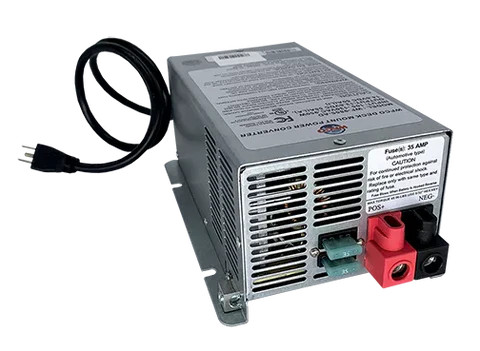 WFCO | Deck Mount Converter Charger | Lithium Battery Auto-Detect | WF-9855-AD-CB | 55 Amp