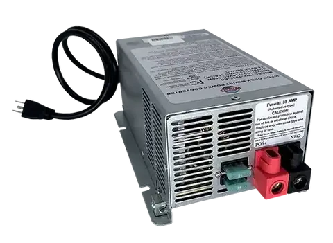 WFCO | Deck Mount Converter Charger | Lithium Battery Auto-Detect | WF-9855-AD-CB | 55 Amp