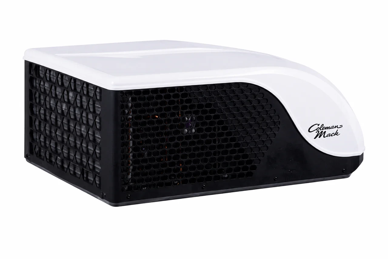 Coleman | Mach 15 RV Air Conditioner | 38209-0660 | 38209-0640 | 15,000 BTU | Quiet Power Saver | White