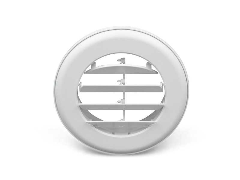 Thetford 94271 Coolvent Deluxe Adjustable Ceiling Vent 1-1/2" - Polar White