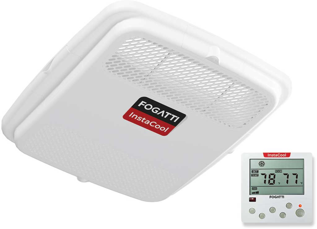Fogatti Air Distribution Box, Thermostat, and Control Box for Non-Ducted RV Air Conditioners - R32 - FAAC-WE