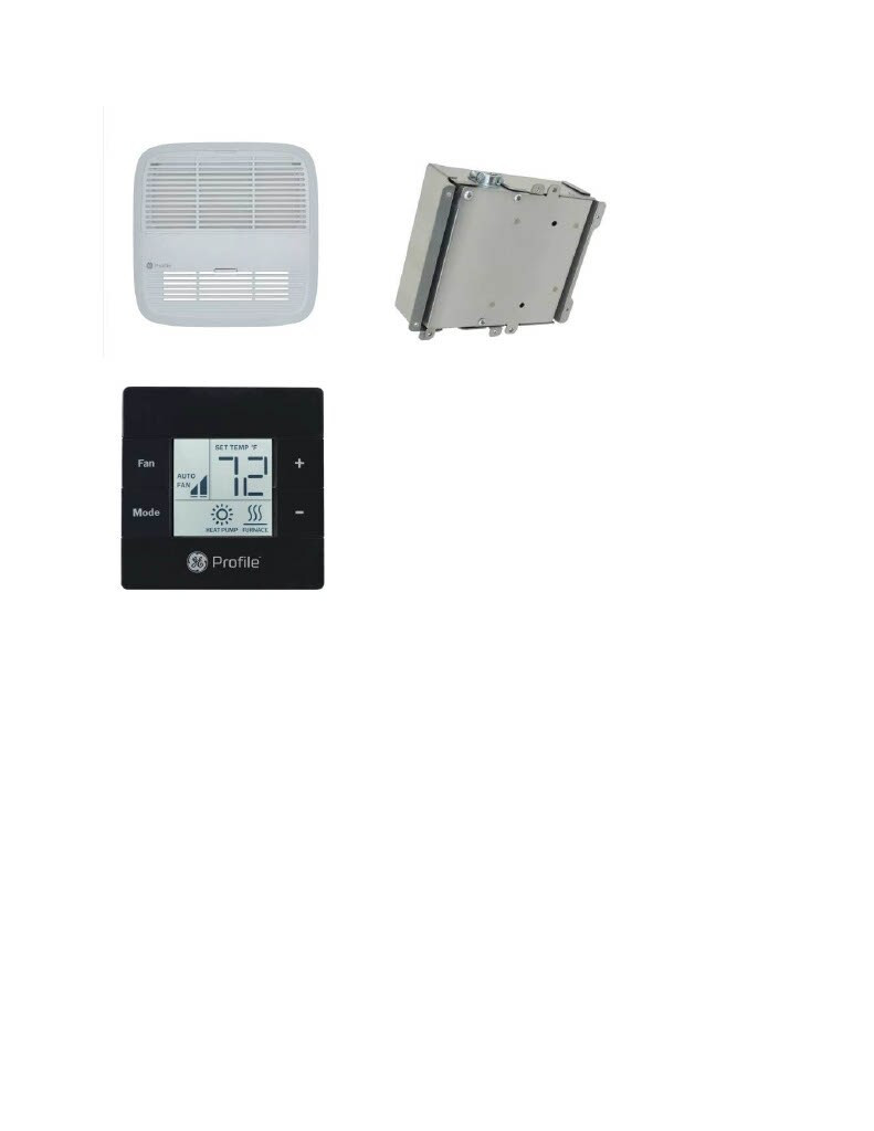 GE Appliances | Non-Ducted Air Conditioner Accessory Kit | RVACS-NKITB | Black | R32 Refrigerant ACs