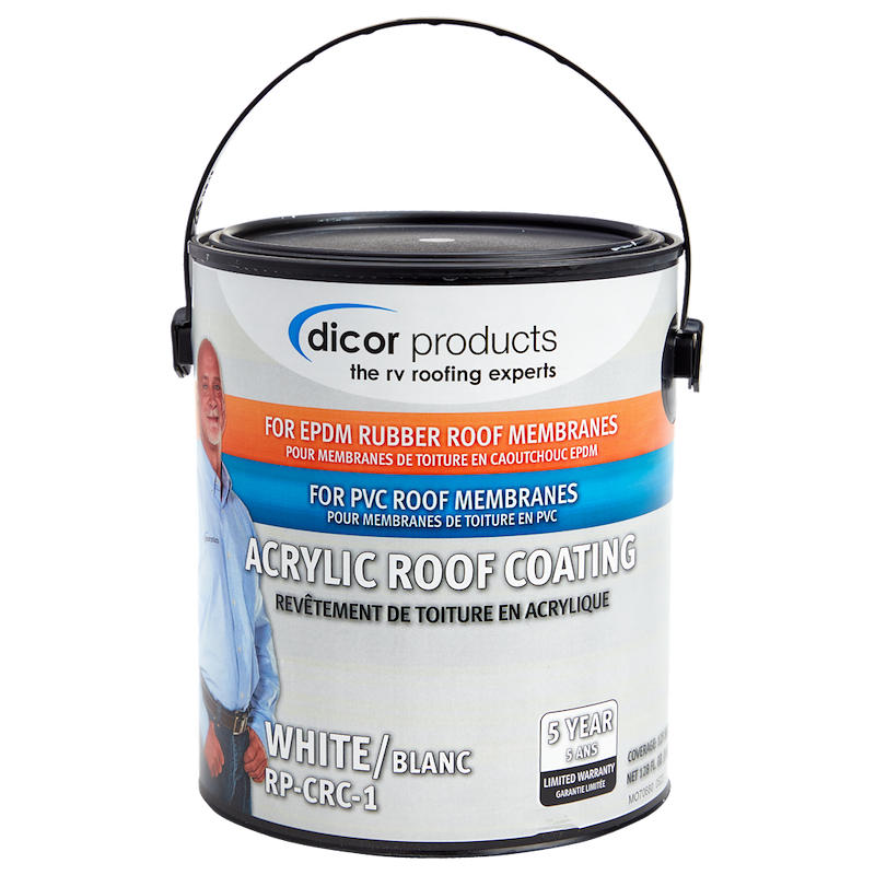 DICOR EPDM Rubber Roof Coating RP-CRC-1 | 1 Gallon