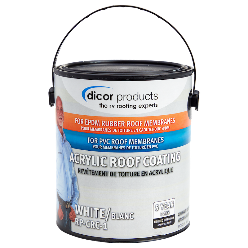 DICOR EPDM Rubber Roof Coating RP-CRC-1 White