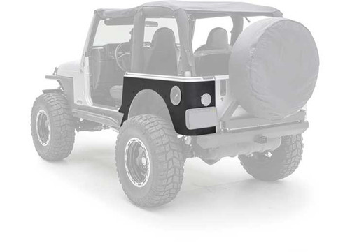 XRC Rear Corner Guards - Black Textured (76874)