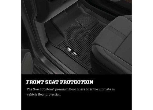 Husky Liners X-act Front Floor Liner 53751 - Interior Truck Accessories
