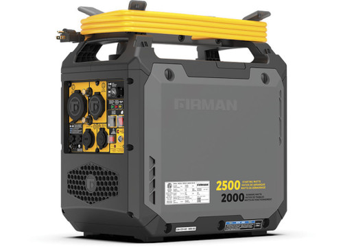 Firman W02081 2000W Portable Inverter Generator w/CO Alert