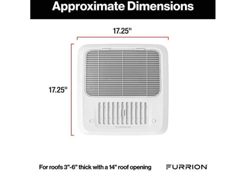 Furrion | Chill Air Distribution Box | For Use With Thermostat | 2024042647 | Electronic | Ducted | White | R32