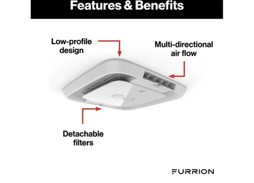 Furrion | Chill RV AC Air Distribution Box with Electronic Control | 2021123781 | White