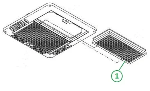 Coleman Chill Grille Return Air Grill 8330-3951