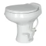 Lippert | Flow Max RV Toilet | 2024030310 | Round Plastic Bowl | White