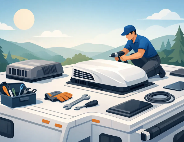 RV Rooftop Air Conditioner Replacement Guide