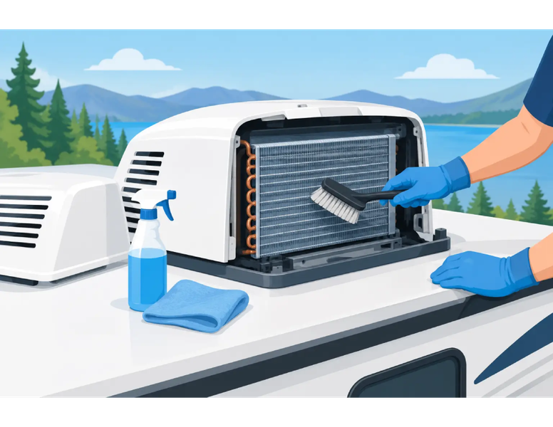 How to Clean RV Air Conditioner Coils Safely