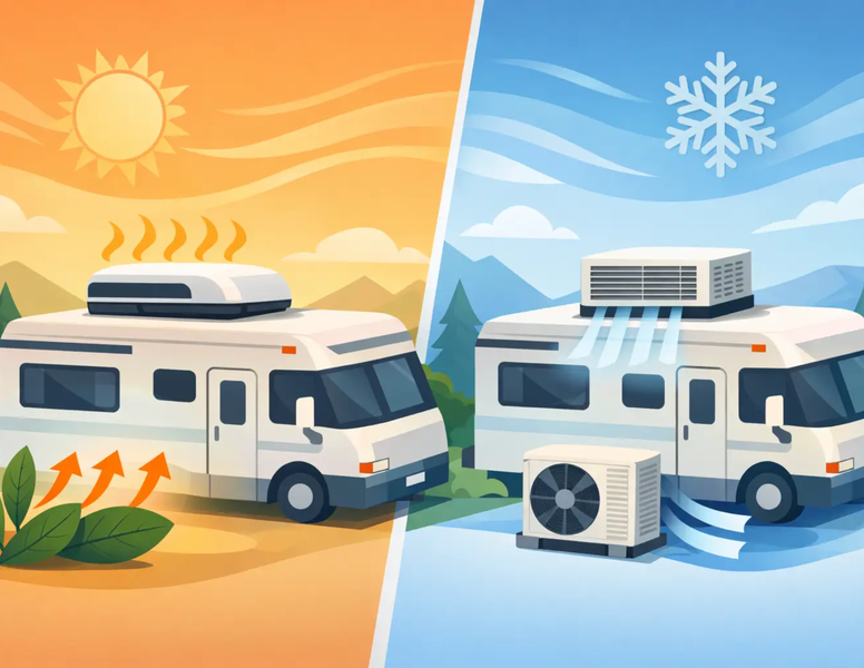 RV Heat Pump vs Air Conditioner: Which Fits?