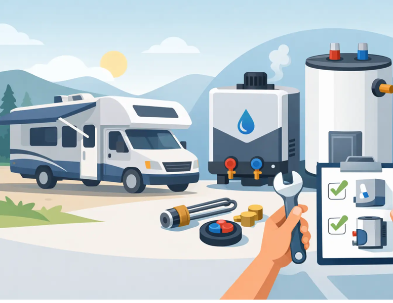 Choosing the Right RV Water Heater Replacement