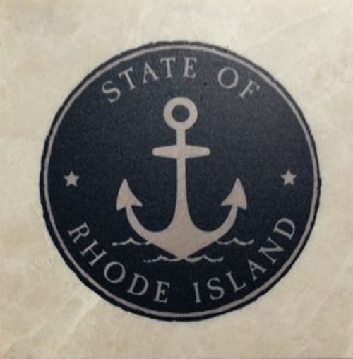 Rhode Island Blue Coaster # 6