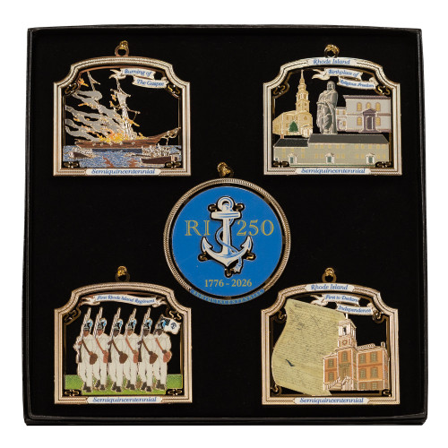 RI250 Commemorative Mini Ornament Collection