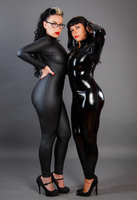 Full Body Catsuit with 2 way crotch zipper
