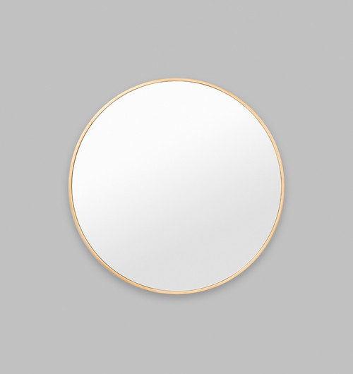 Bella Round Brass Mirror - 80cm x 80cm