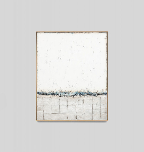 Icescape Blue - Framed - Sarah Brooke