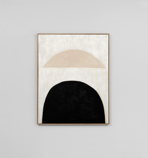 Sculpture Black 1 Framed