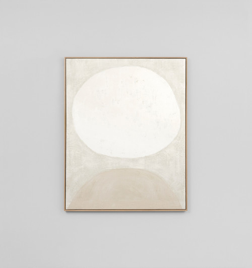 Sculpture White 2 Framed