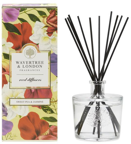 WAVERTREE & LONDON - SWEET PEA & JASMINE - REED DIFFUSER (250ML)