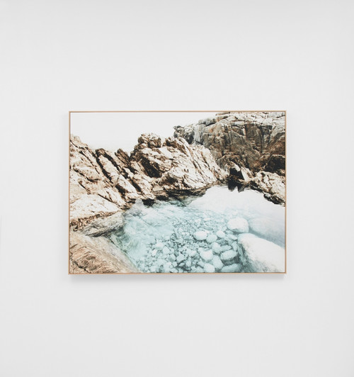 Peninsula Rockpool Framed Canvas 