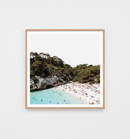 Spanish Summer Print - 83 x 83cm