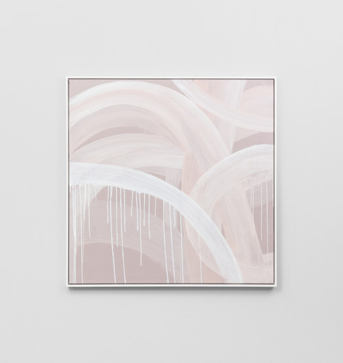 Linus Blush Medium Framed